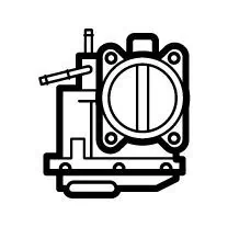 Corps papillon NRF 408076