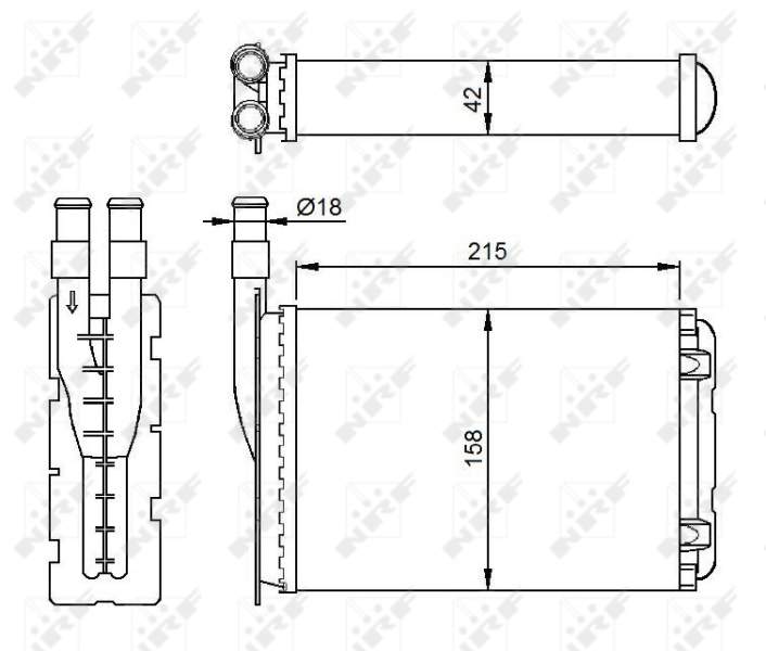 Système de chauffage NRF 507339