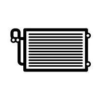 Condenseur, climatisation NRF 350694