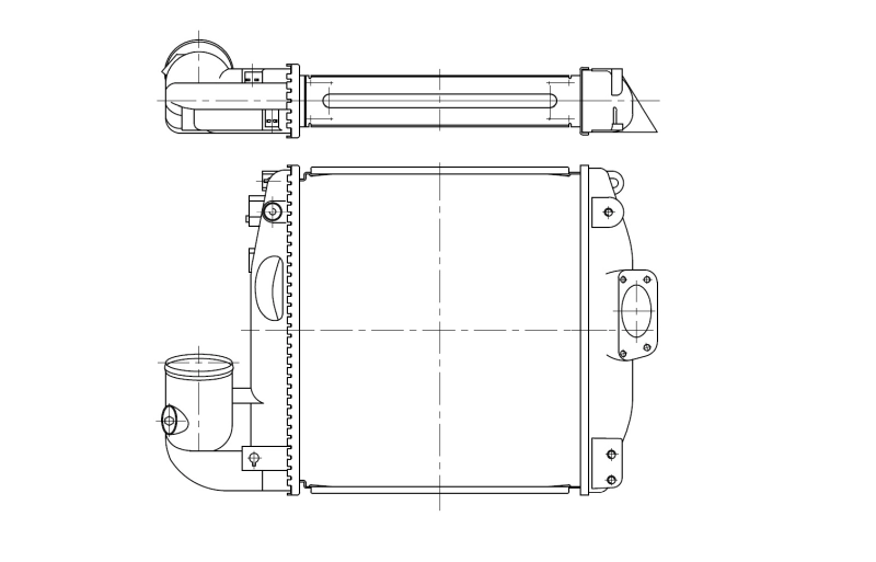 Intercooler, échangeur NRF 309094
