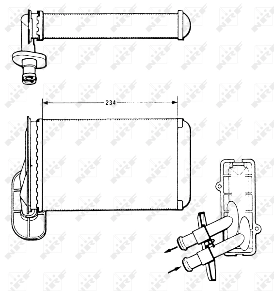 Système de chauffage NRF 58622