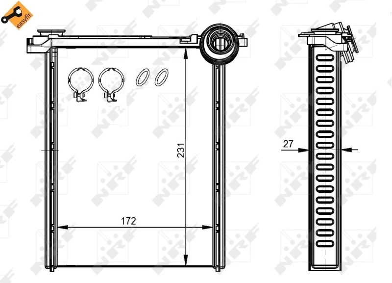 Système de chauffage NRF 54314