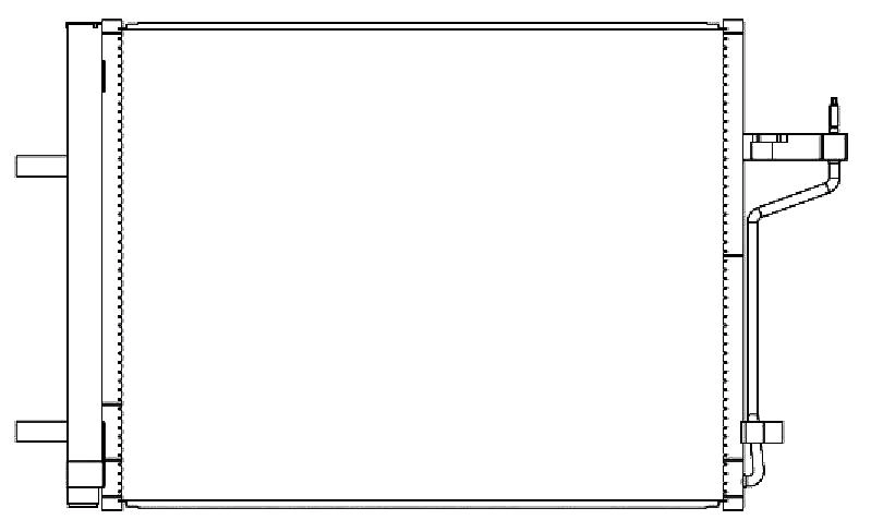 Condenseur, climatisation NRF 350322