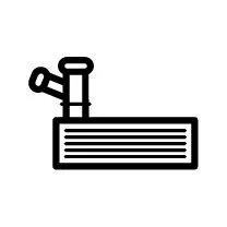 Radiateur, batterie de traction NRF 310502