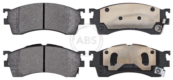 A.B.S. 37187 — Колодка гальм. MAZDA 323/626/Premacy передн. (вир-во ABS)
