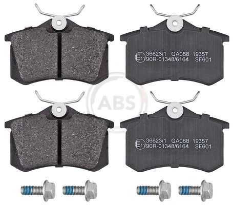 A.B.S. 36623/1 — Колодка гальм. диск. AUDI/FORD/SEAT/VW задн. (вир-во ABS)