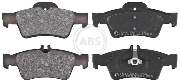 A.B.S. 37319 — Колодка гальм. диск. MB E/SL KLASSE (W211/230) задн. (вир-во ABS)
