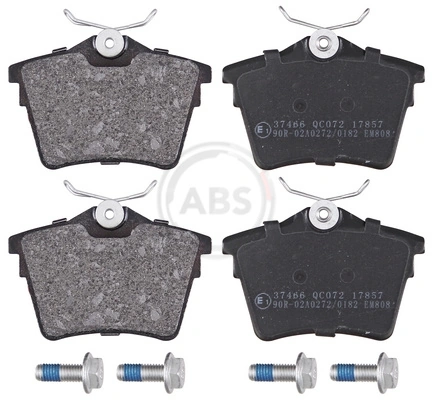 A.B.S. 37466 — Колодка гальм. диск. CITROEN/PEUGEOT C5/407 задн. (вир-во ABS)