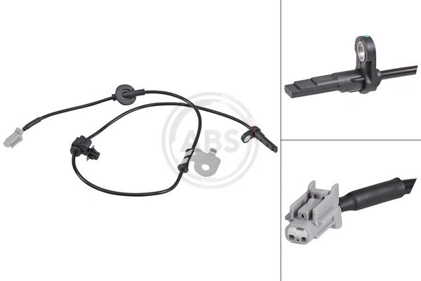 Capteur, vitesse de roue A.B.S. 31989