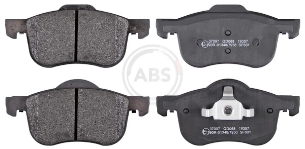 A.B.S. 37097 — Колодка гальм. диск. VOLVO S60/S80/V70 передн. (вир-во ABS)