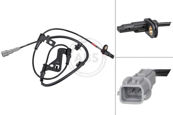 Sensor, wheel speed