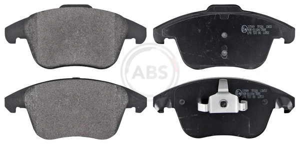 A.B.S. 37599 — Колодка гальм. диск. CITROEN C4, C4 PICASSO передн. (вир-во ABS)