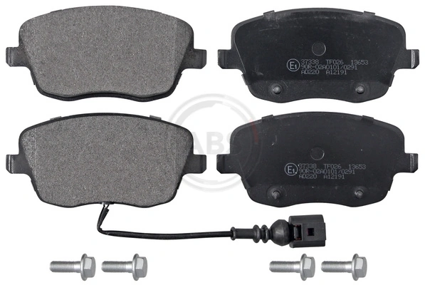 A.B.S. 37338 — Колодка гальм. диск. VW POLO, SEAT IBIZA V передн. (вир-во ABS)