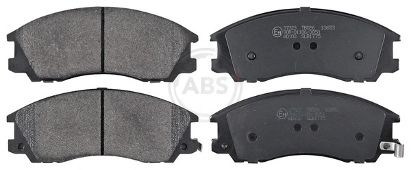 A.B.S. 37323 — Колодка гальм. диск. передн. (вир-во ABS)