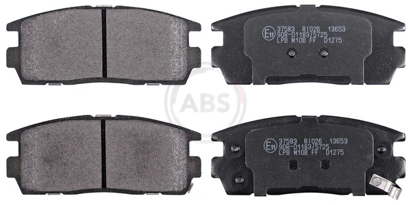 A.B.S. 37583 — Колодка гальм. диск. CHEVROLET/OPEL CAPTIVA/ANTARA задн. (вир-во ABS)