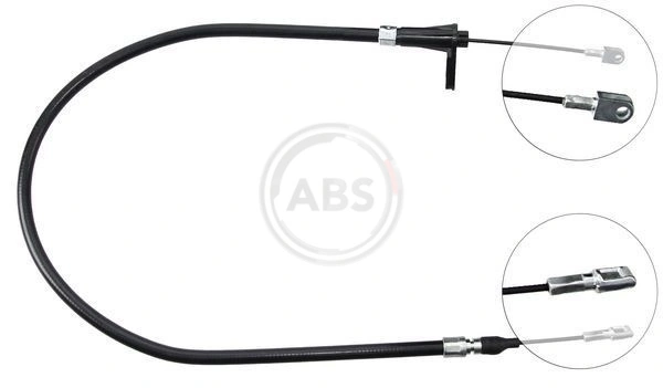 A.B.S. K10596 — Трос ручного гальма MERCEDES A CLASS (вир-во ABS)