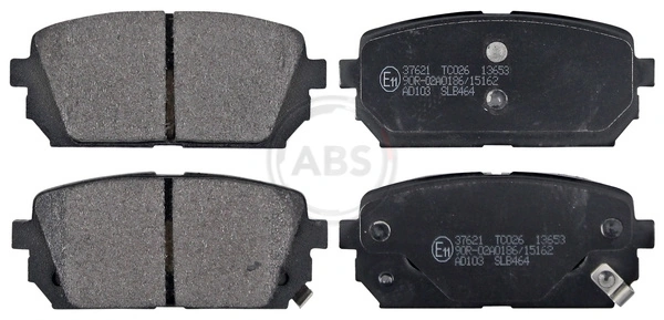 A.B.S. 37621 — Колодка гальм. диск. задн. (вир-во ABS)