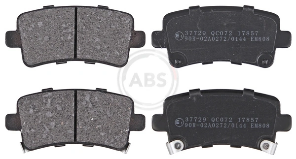 A.B.S. 37729 — Колодка гальм. диск. OPEL INSIGNIA задн. (вир-во ABS)