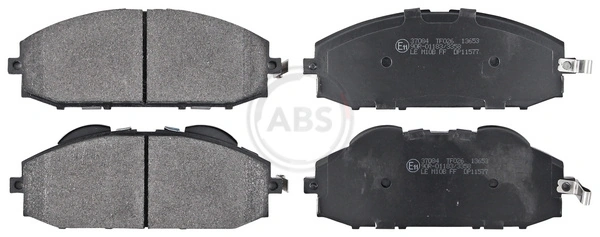 A.B.S. 37084 — Колодка гальм. диск. передн. (вир-во ABS)