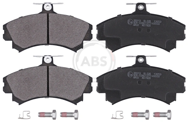 A.B.S. 36919 — Колодка гальм. диск. MITSUBISHI/VOLVO SPACE/S40/V40 передн. (вир-во ABS)