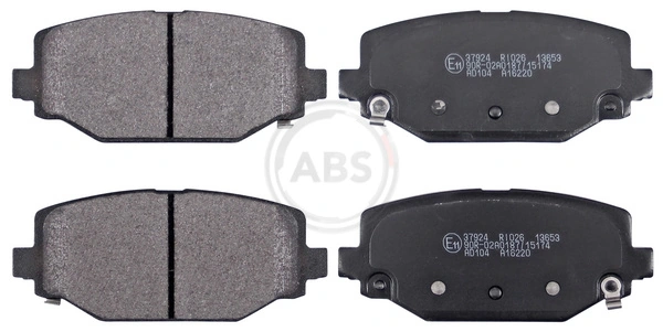 A.B.S. 37924 — Колодка гальм. диск. задн. (вир-во ABS)