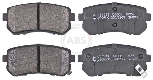 A.B.S. Brake Pad Set, disc brake