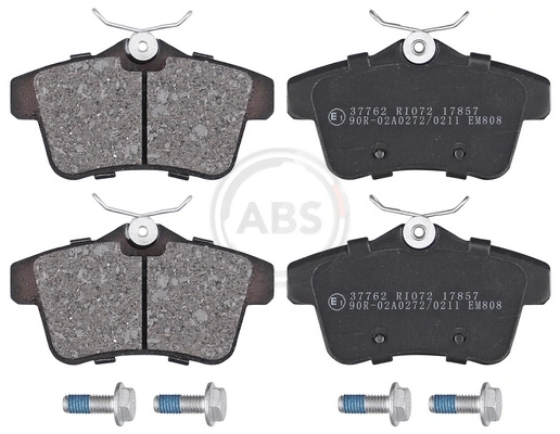 A.B.S. 37762 — Колодка гальм. диск. PEUGEOT 3008 1.6 2.0 09-; CITROEN DS5 2.0HDI 2011- задн. (вир-во ABS)