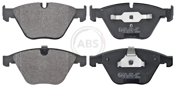A.B.S. 37346 — Колодка гальм. BMW 5/6/7 передн. (вир-во ABS)