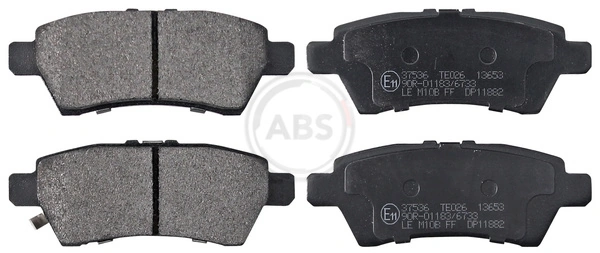 A.B.S. 37536 — Колодка гальм. диск. NISSAN NAVARA/PATHFINDER задн. (вир-во ABS)