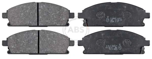 Kit de plaquettes de frein, frein à disque A.B.S. 37209