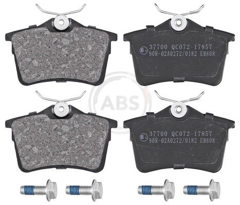 A.B.S. 37700 — Колодка гальм. диск. CITROEN/PEUGEOT BERLINGO/PARTNER/308 задн. (вир-во ABS)