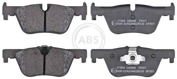 A.B.S. 37904 — Колодка гальм. диск. BMW 1(F20) 116D-125I 2010-,3(F30) 316-328 2011- задн. (вир-во ABS)