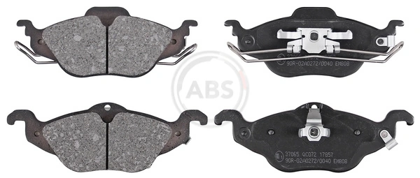 A.B.S. 37065 — Колодка гальм. диск. OPEL ASTRA/KOMBI передн. (вир-во ABS)