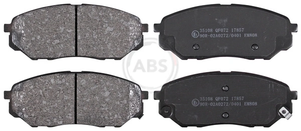A.B.S. 35108 — Колодка гальм. диск. передн. (вир-во ABS)