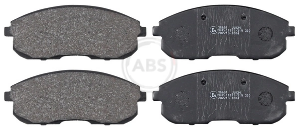 A.B.S. 36691 — Колодка гальм. диск. NISSAN MAXIMA/MAXIMA QX 89-00 передн. (вир-во ABS)