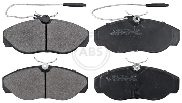 A.B.S. 36883 — Колодка гальм. диск. CITROEN/FIAT/PEUGEOT JUMPER/DUCATO/BOXER передн. (вир-во ABS)