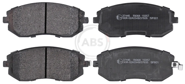 A.B.S. 37446 — Колодка гальм. диск. Forester/XV/BRZ/Impreza/Outback/Legacy/GT 86 (09-18) передн. (вир-во ABS)