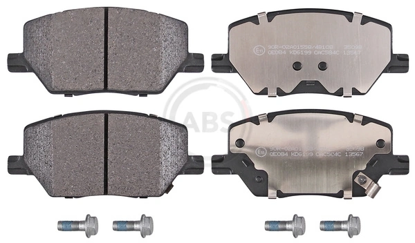 A.B.S. 35098 — Колодка гальм. диск. передн. (вир-во ABS)
