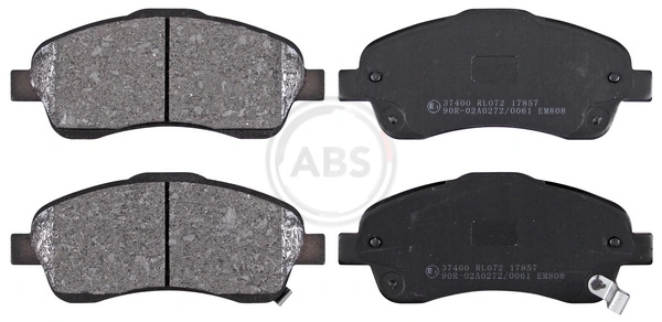 A.B.S. 37400 — Колодка гальм. диск. TOYOTA AVENSIS/COROLLA передн. (вир-во ABS)