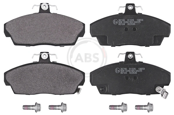 A.B.S. 36746 — Колодка гальм. HONDA Civic передн. (вир-во ABS)