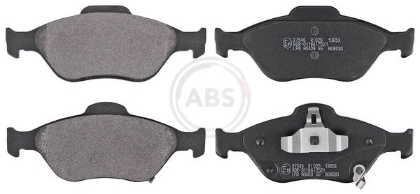A.B.S. 37546 — Колодка гальм. диск. TOYOTA YARIS передн. (вир-во ABS)
