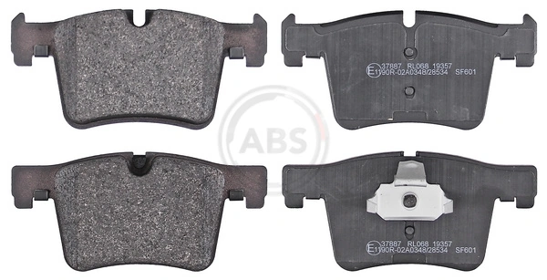 A.B.S. 37887 — Колодка гальм. диск. BMW X3 20 DX, 20IX, BIS 10/11-, X3 35IX (F25) 2011 - передн. (вир-во ABS)