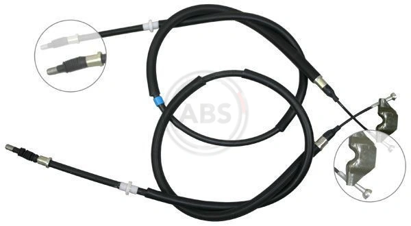 A.B.S. K12795 — Трос ручного гальма OPEL ASTRA (вир-во ABS)