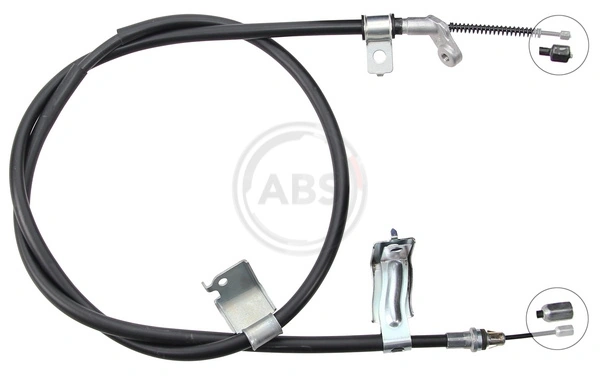 A.B.S. K10068 — Трос ручного гальма Nissan QASHQAI I (J10) (2006-13) задн. прав. (вир-во ABS)