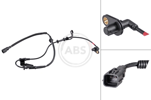 Sensor, wheel speed