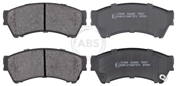 A.B.S. 37668 — Колодка гальм. диск. MAZDA 6 передн. (вир-во ABS)