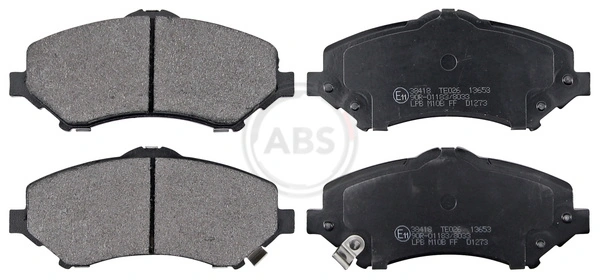 A.B.S. 38418 — Колодка гальм. диск. DODGE NITRO 2.8CRD 07,JEEP CHEROKEE 2.8CRD 08 передн. (вир-во ABS)