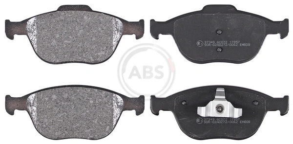 A.B.S. 37349 — Колодка гальм. диск. FORD CONNECT/FOCUS передн. (вир-во ABS)