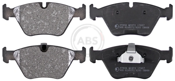 A.B.S. 37036 — Колодка гальм. BMW 520-528i передн. (вир-во ABS)