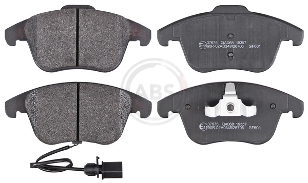 A.B.S. 37675 — Колодка гальм. диск. SEAT ALHAMBRA 2010-; VW SHARAN 2010 - передн. (вир-во ABS)